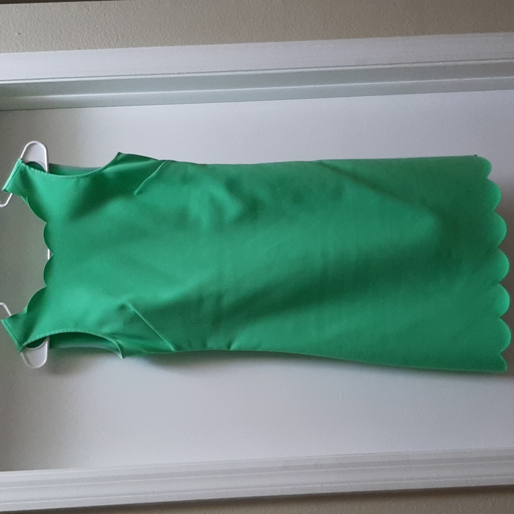 Lime green dress